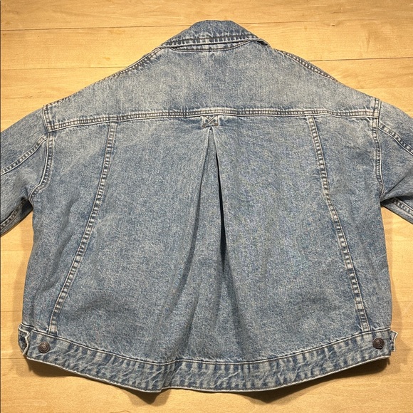 NWT We The Free Opal Swing Denim Jacket Sz S - Picture 11 of 11